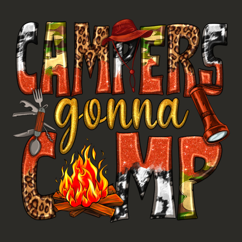 Campers Gonna Camp Western Heavy Core Tee by texasbilliewilder | Teevron