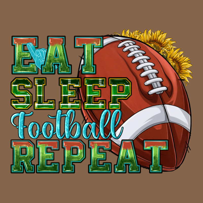 Eat Sleep Football Repeat Premium Tee by texasbilliewilder | Teevron