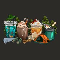 Camping Coffee Cups Heavy Core Tee | Teevron