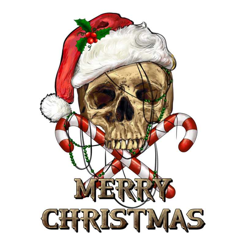 Merry Christmas Skull Premium Tee by RanaPortraitStore | Teevron