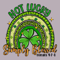 Not Lucky Simply Blessed Rainbow Vintage Tee | Teevron