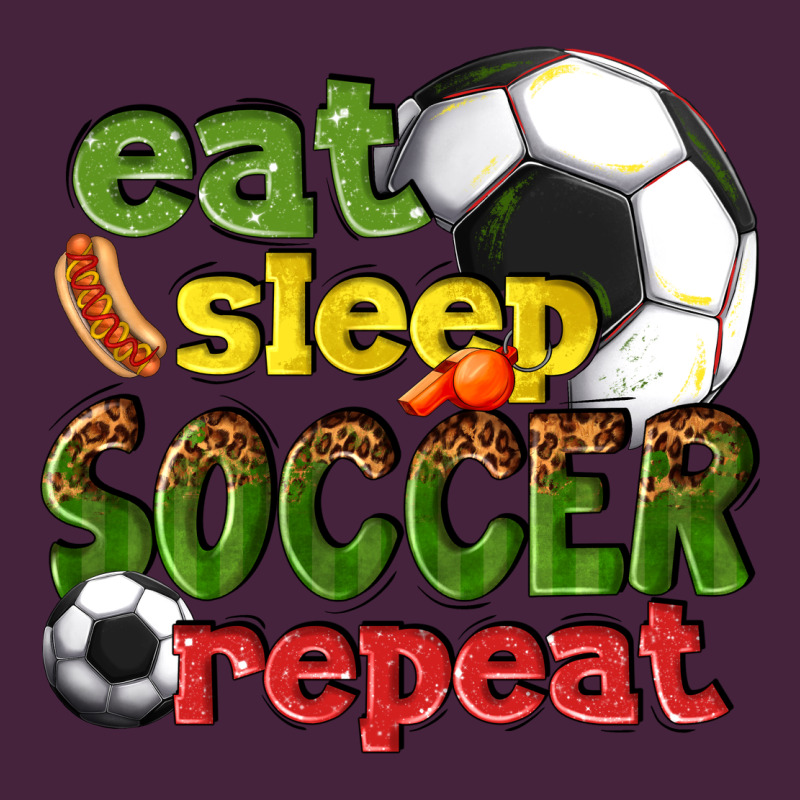 Eat Sleep Soccer Repeat Premium Tee by texasbilliewilder | Teevron