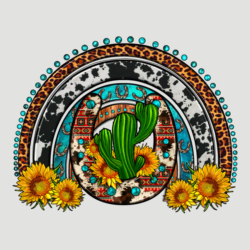 Cactus Sunflower Horseshoe Rainbow Classic Tee by Artiststas | Teevron