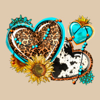 Western Leopard Pride  Hearts Heavyweight Sweatshirt | Teevron