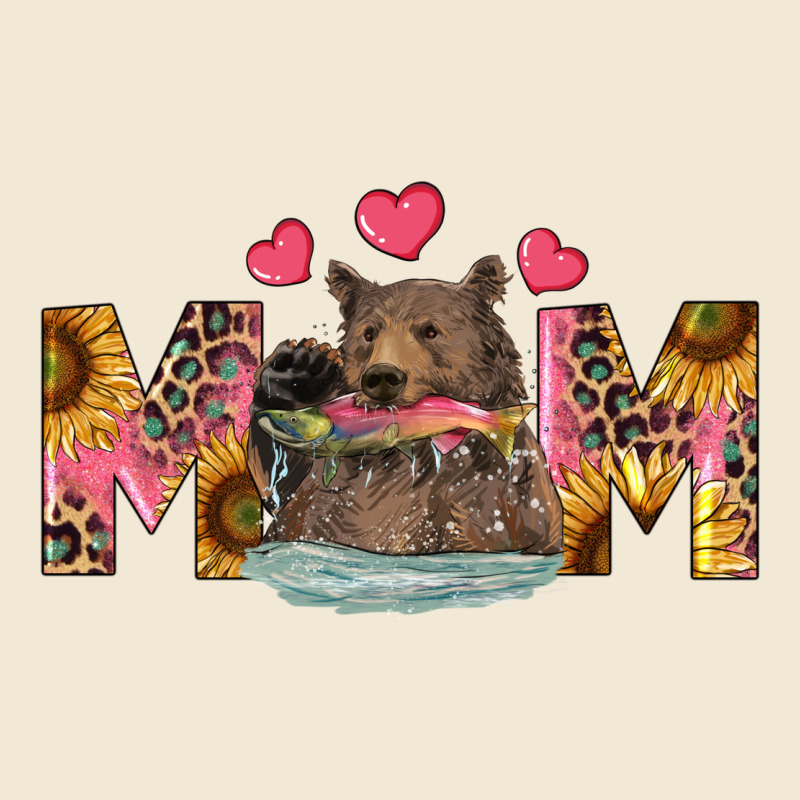 Mom Bear With Sunflowers Premium Tee by RanaPortraitStore | Teevron