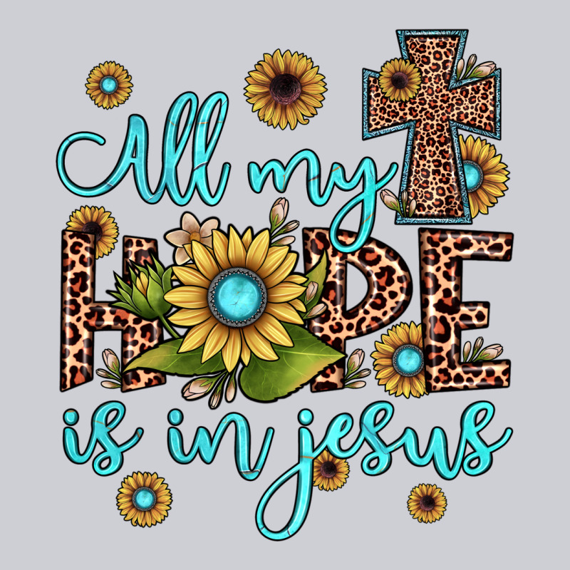 All My Hope Is In Jesus Heavyweight Sweatshirt by JahusDesignShop | Teevron