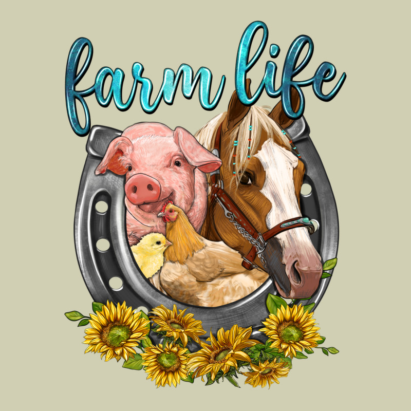 Chicken Pig Horse Farm Life Heavy Core Tee by texasbilliewilder | Teevron