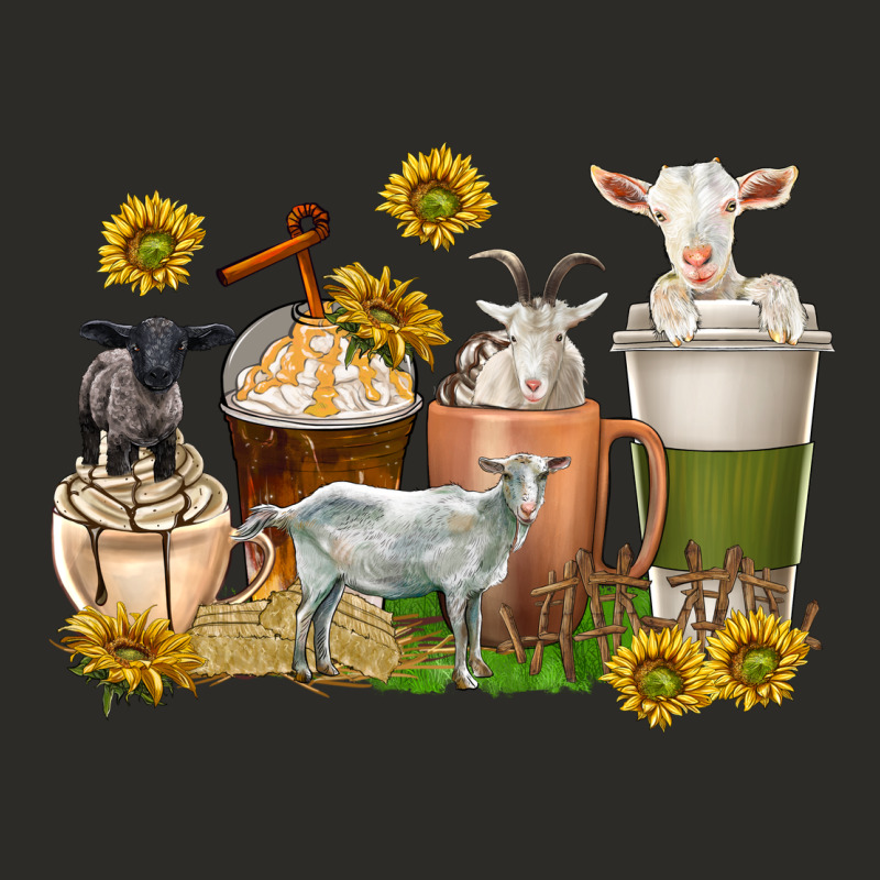 Coffee Cups Goats Heavy Core Tee by texasbilliewilder | Teevron