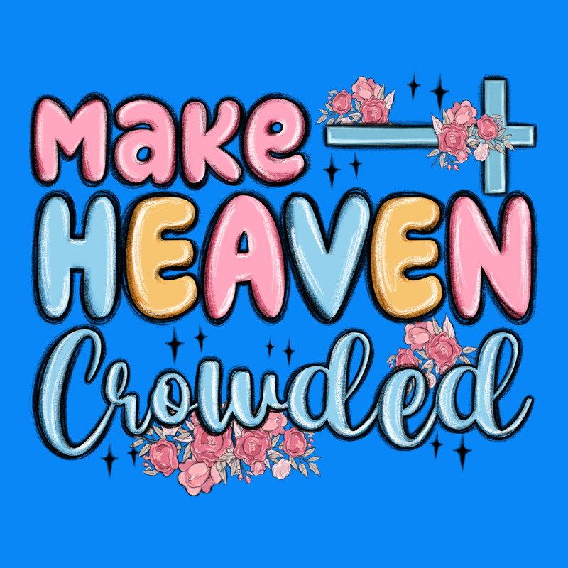 Make Heaven Crowded Zipper Hoodie by MaliasSmallBusiness | Teevron
