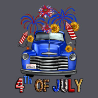 Western Fourth Of July Truck Vintage Hoodie | Teevron