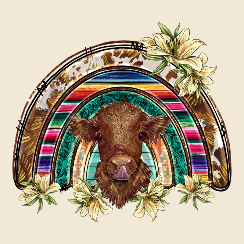 Scottish Calf Rainbow Premium Tee by BarkalooDesign | Teevron