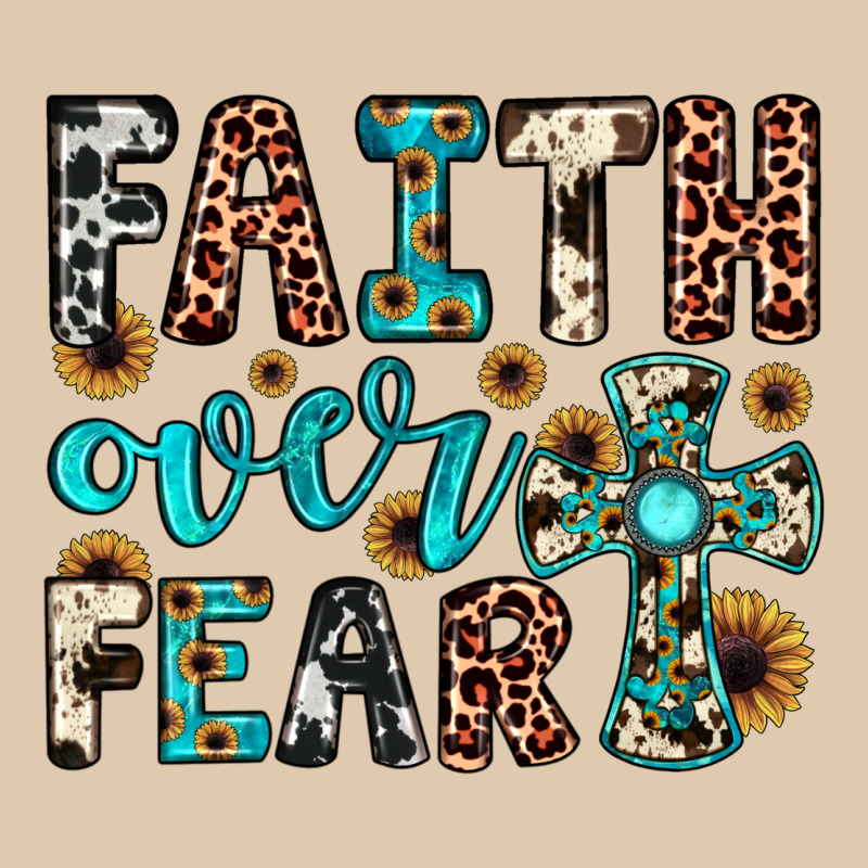 Faith Over Fear Heavyweight Sweatshirt by JahusDesignShop | Teevron
