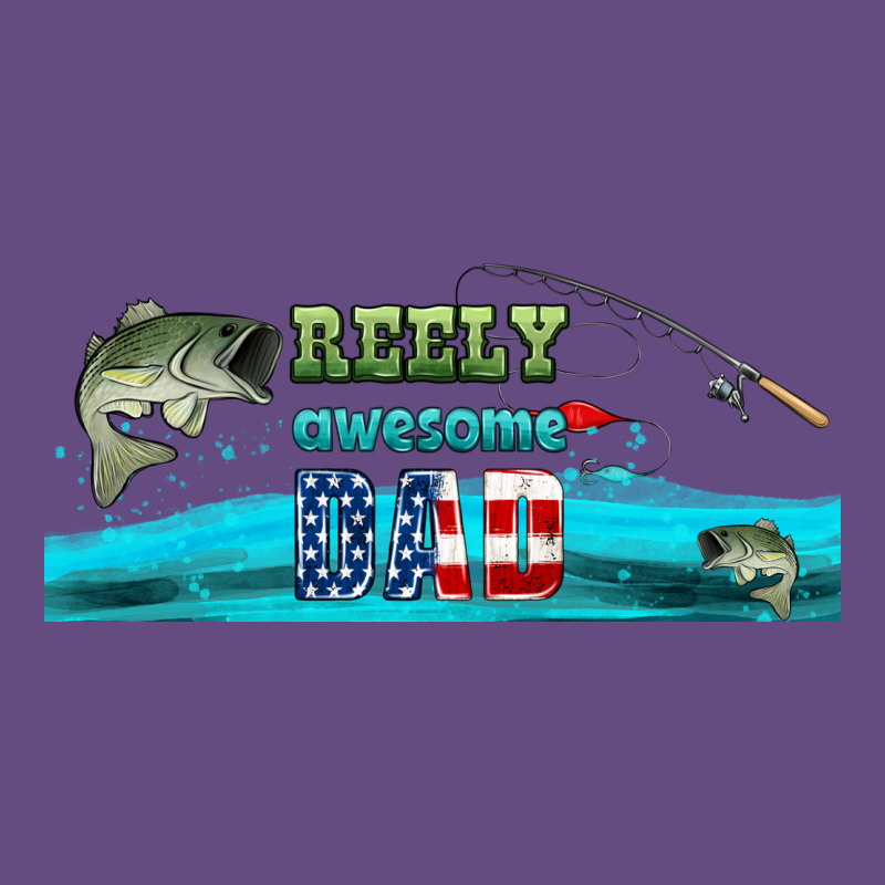 Reely Awesome Dad  Libbey Glass Vintage Hoodie by HRA Design Shop | Teevron