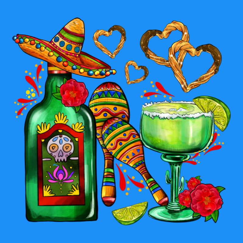 Mexican Tequila Margarita And Maracas Classic Tee by AdoDesignShop | Teevron