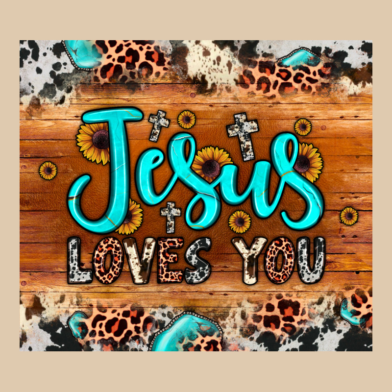 Jesus Loves You Heavyweight Sweatshirt by JahusDesignShop | Teevron