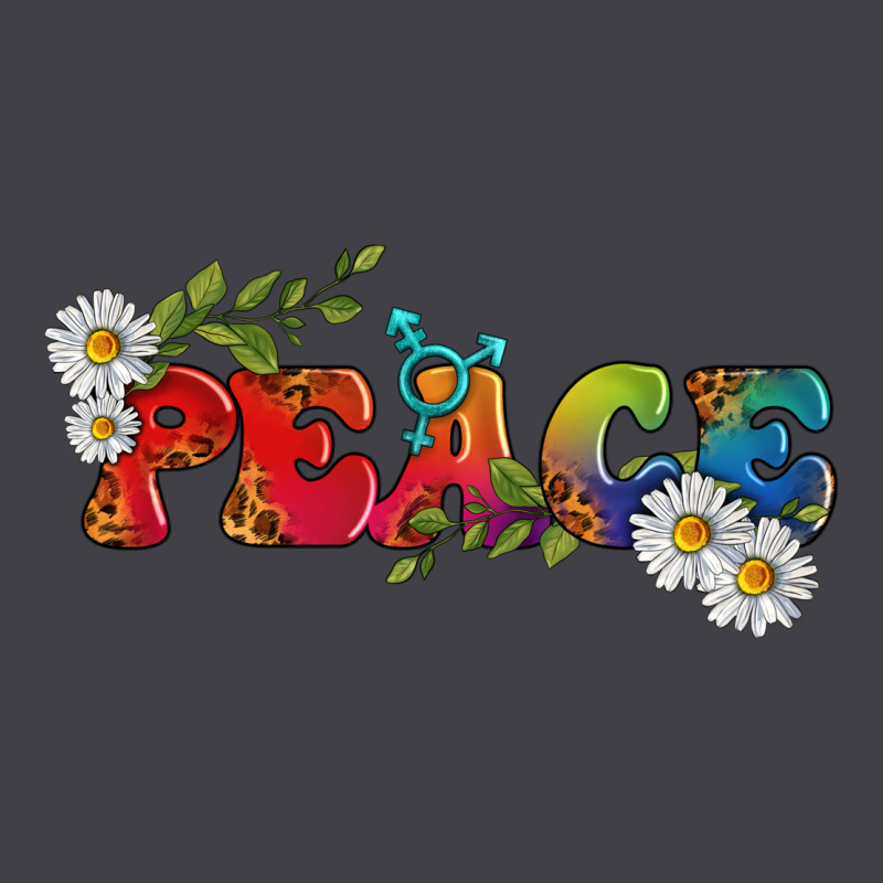 Lgbtq Peace With Daisy Heavyweight Hoodie by BundleAndBundleShop | Teevron