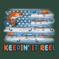 Fishing Lure Flag Keepin' It Reel Zipper Hoodie | Teevron