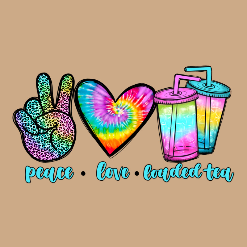 Peace Love Loaded Tea Vintage Hoodie by JahusDesignShop | Teevron