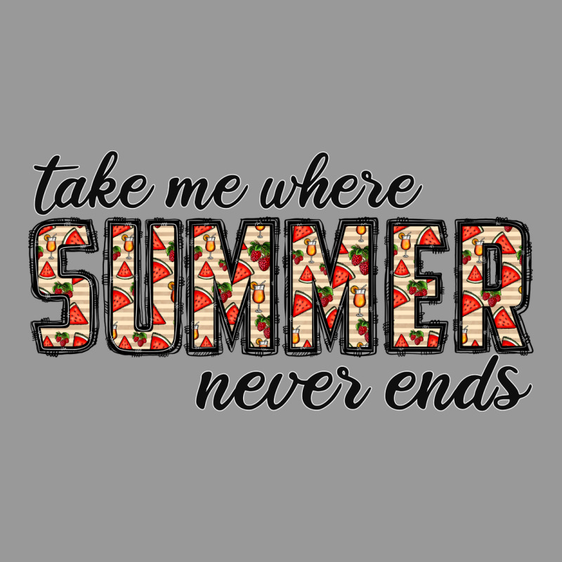 Take Me Where Summer Never Ends Vintage Hoodie by CowhideDigitalArt | Teevron