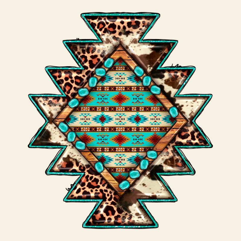 Cowhide Leopard Gemstone Aztec Vintage Tee by JahusDesignShop | Teevron