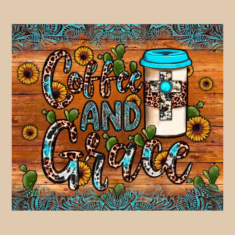 Coffee And Grace Heavyweight Sweatshirt by JahusDesignShop | Teevron
