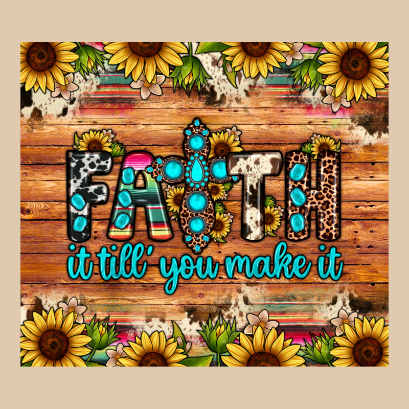 Faith It Till You Make It Heavyweight Sweatshirt by JahusDesignShop | Teevron