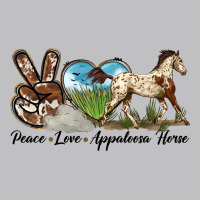Peace Love Appaloosa Horse Long Sleeve Tee | Teevron