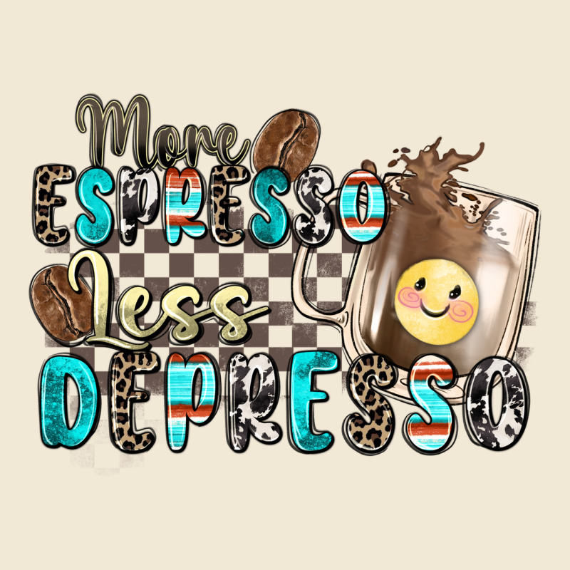 More Espresso Less Depresso Premium Tee by Zillion Design Studio | Teevron