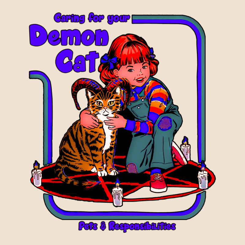 Caring For Your Demon Cat Tshirt Urban Heavy Tee by Bettercallsaul | Teevron