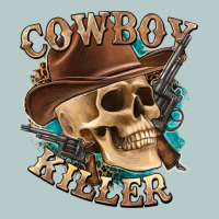 Cowboy Killer With Skull Heavy Core Tee | Teevron