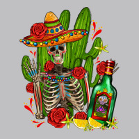 Skeleton With Sombrero And Tequila Classic Tee | Teevron