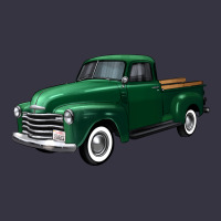 Western Green Truck Right 34 View Vintage Hoodie | Teevron