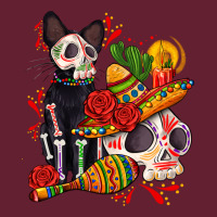 Mexican Dead Day With Skeleton Cat Classic Tee | Teevron