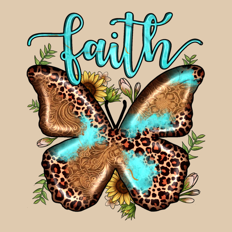Faith Leopard Butterfly Heavyweight Sweatshirt by JahusDesignShop | Teevron