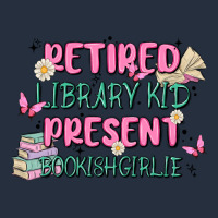 Retired Library Kid Present Bookish Girlie Zipper Hoodie | Teevron