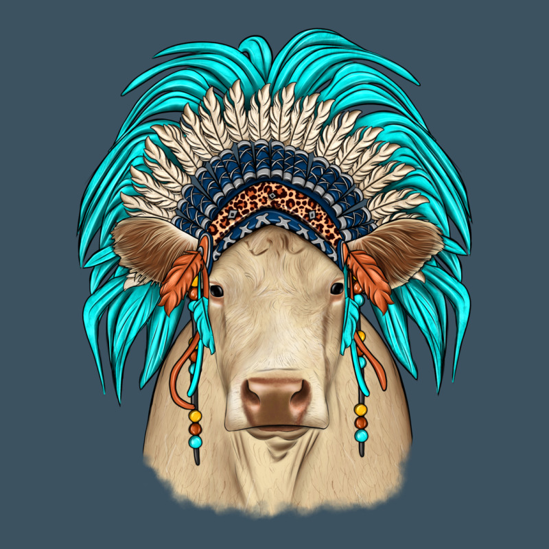Charolais Indian Headdress Urban Heavy Tee by JahusDesignShop | Teevron