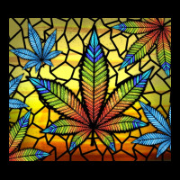 Stained Glass Weed Urban Hoodie | Teevron