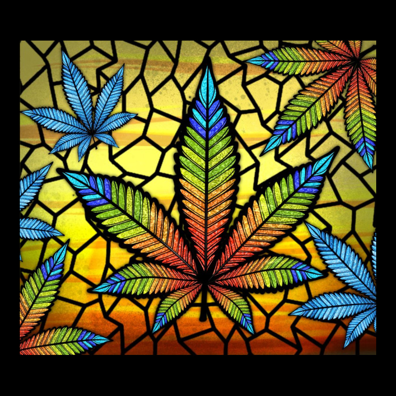 Stained Glass Weed Urban Hoodie by TumblerDesignByShophia | Teevron