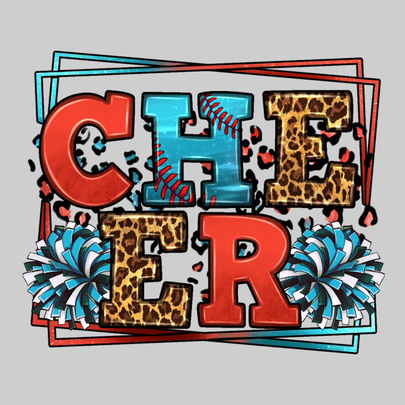 Cheer Baseball Stitchs Premium Sweatshirt by LillyAllenDesigns | Teevron