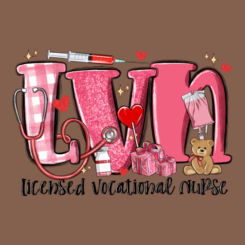 Lvn Licensed Vocational Nurse Valentine's Day Zipper Hoodie by MaliasSmallBusiness | Teevron