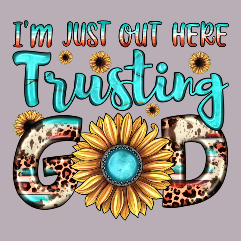 I'm Just Out Here Trusting God Vintage Tee by JahusDesignShop | Teevron
