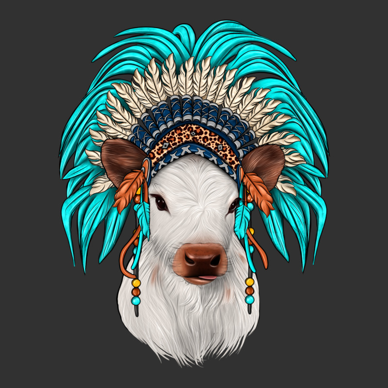 Calf Indian Headdress Urban Heavy Tee by JahusDesignShop | Teevron