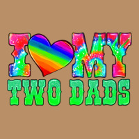 I Love My Two Dads Vintage Hoodie | Teevron