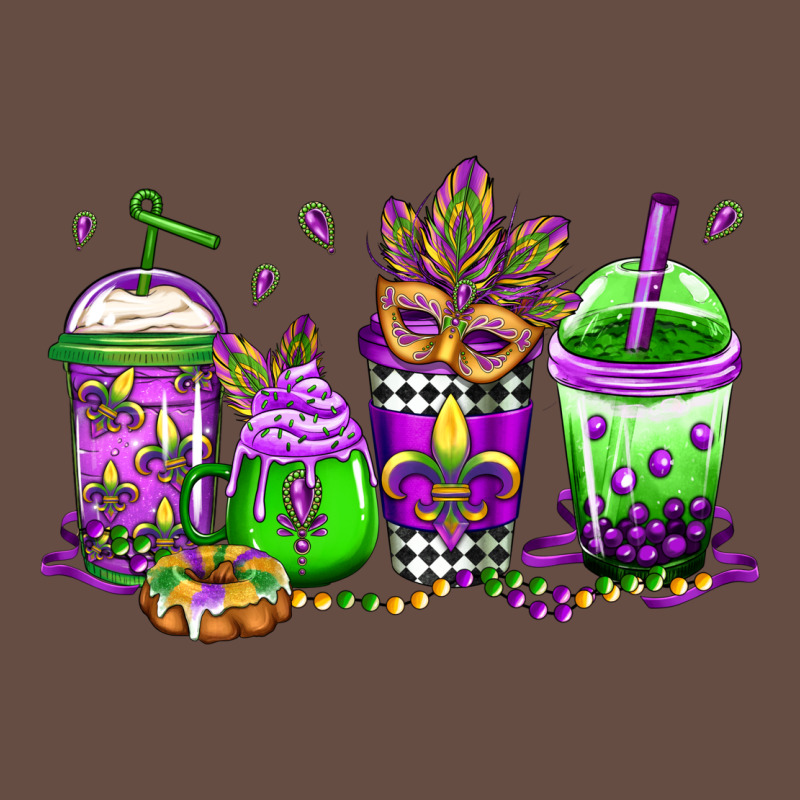 Mardi Gras Coffee Long Sleeve Tee by Jasminsmagicworld | Teevron