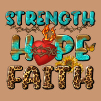 Strength Hope Faith Heavyweight Hoodie | Teevron