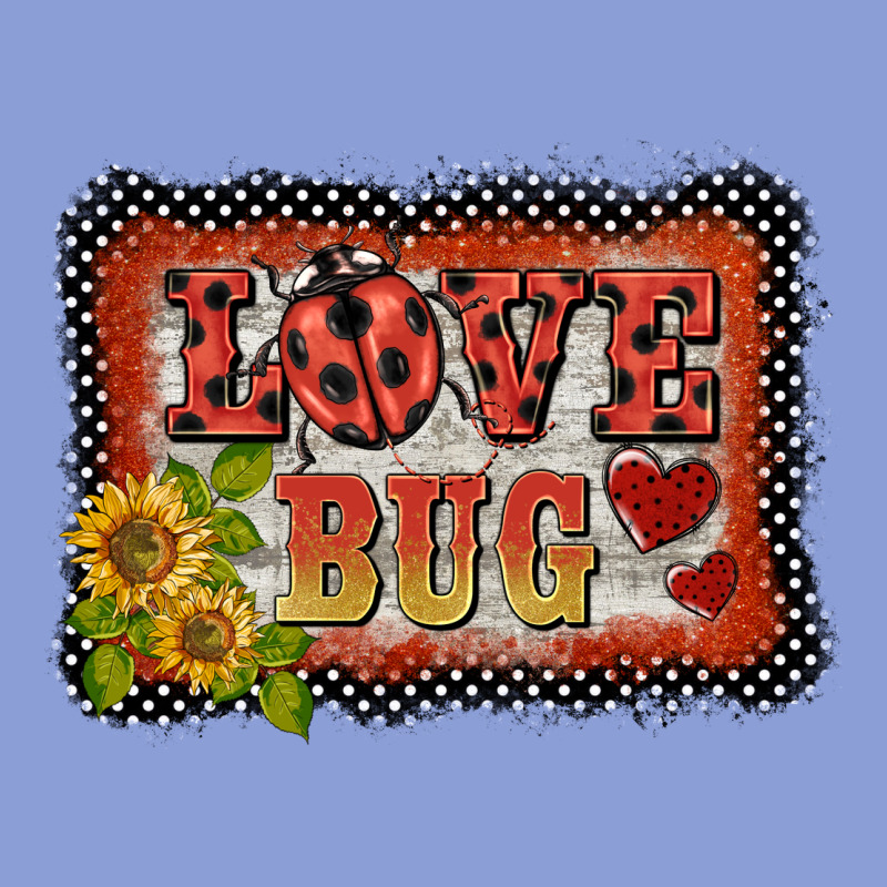 Ladybug  Love Bug Backround Long Sleeve Tee by BarkalooDesign | Teevron