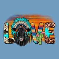 Love Black Angus Indian Headdress Urban Heavy Tee | Teevron