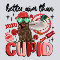 Better Aim Than Cupid With Dog And Duck Zipper Hoodie | Teevron