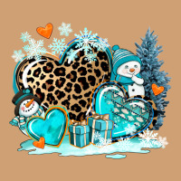 Winter Hearts With Snowmans Vintage Tee | Teevron