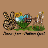 Peace Love Nubian Goat Long Sleeve Tee | Teevron